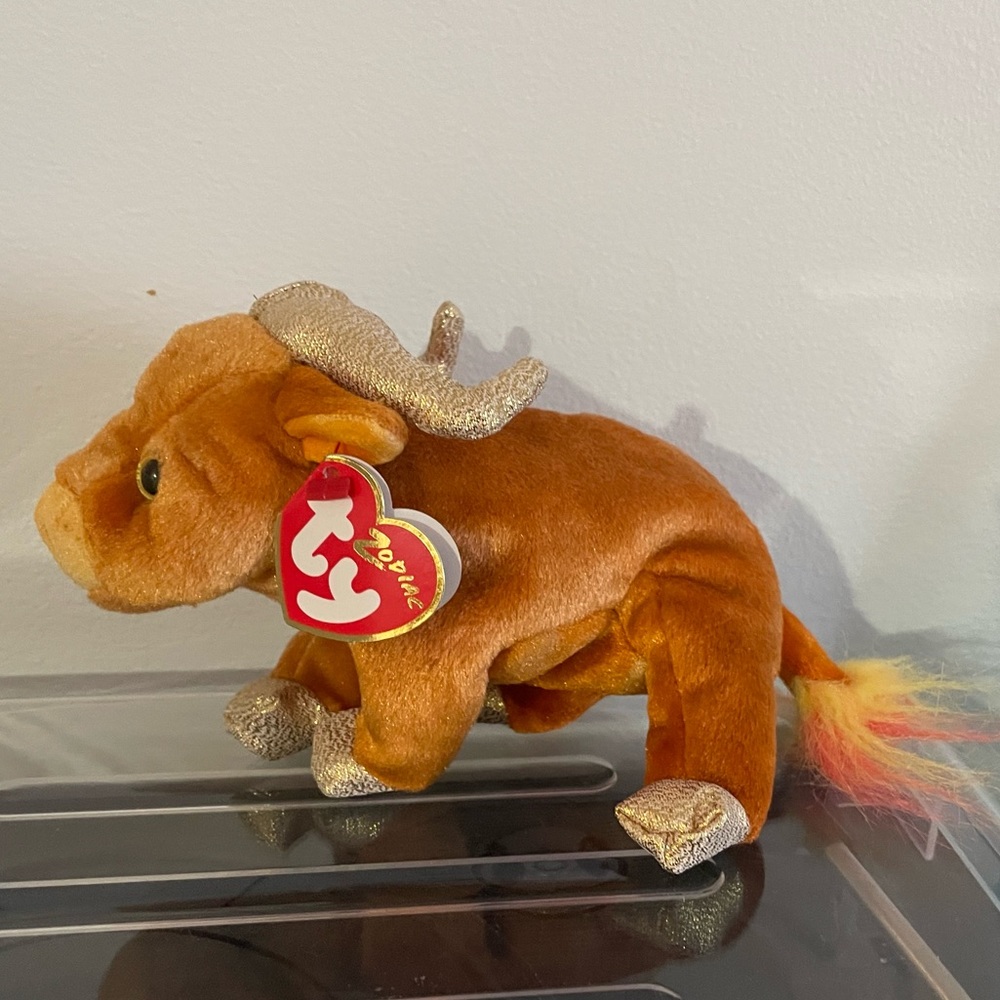 Zodiac OX Beanie Baby
